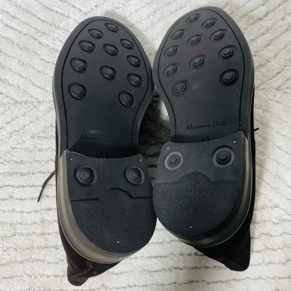 Massimo Dutti Oxfords Men Suede Size 43 - Picture 7 of 10